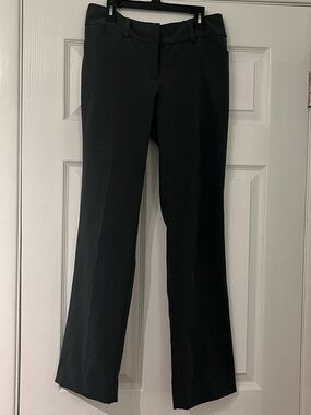 Charcoal Mid Waist Trousers